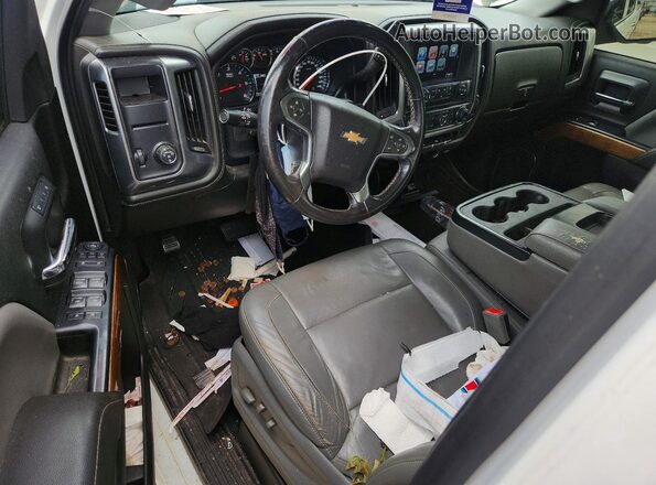 3GCPCSEC5HG144932 2017 CHEVROLET SILVERADO White Dashboard view