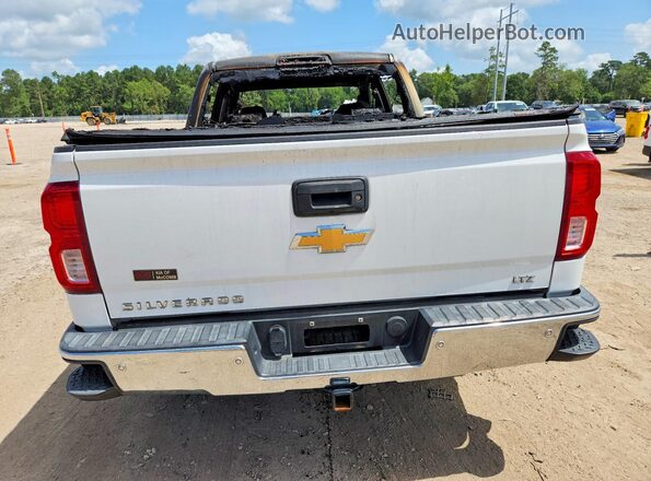 3GCPCSECXJG340659 2018 CHEVROLET SILVERADO White უკანა ხედი