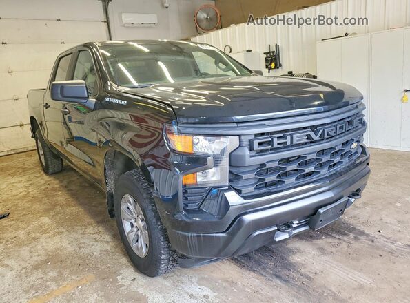 3GCPDAEK7PG210264 2023 CHEVROLET SILVERADO Black Widok z przodu