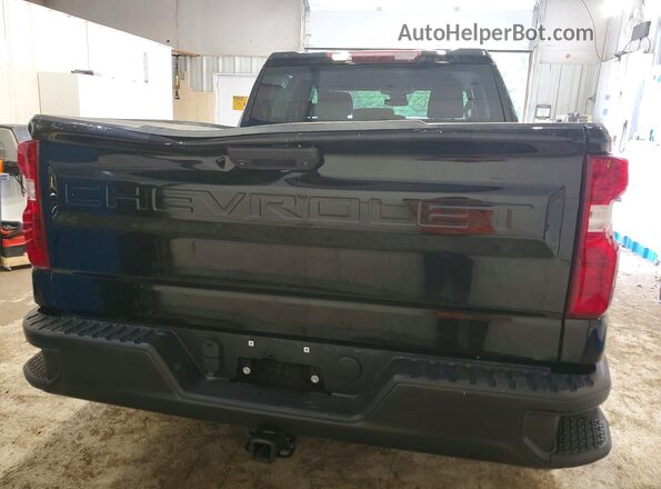 3GCPDAEK7PG210264 2023 CHEVROLET SILVERADO Black Widok wnętrza z przodu