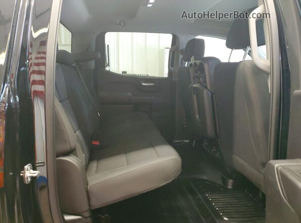 3GCPDAEK7PG210264 2023 CHEVROLET SILVERADO Black Widok wnętrza z tyłu