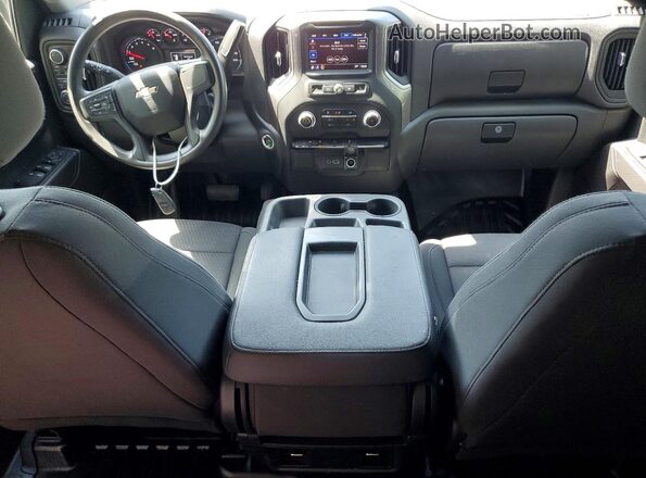 3GCPDAEK7PG210264 2023 CHEVROLET SILVERADO Black Widok zestawu wskaźników