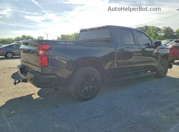 3GCPDBEK4NG538437 2022 CHEVROLET SILVERADO Black Tył prawy