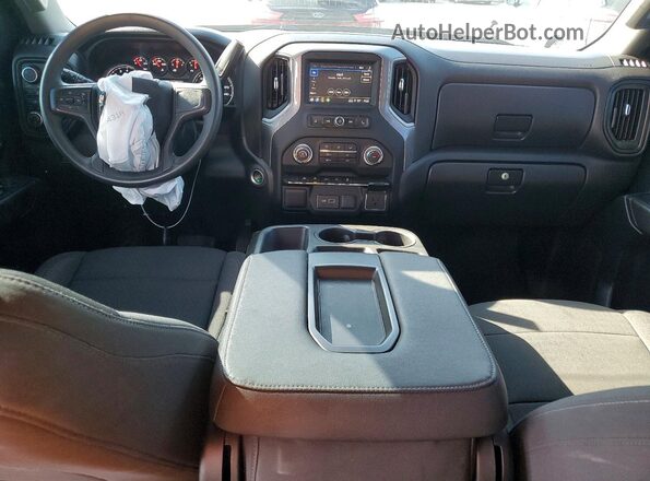 3GCPDBEK4NG538437 2022 CHEVROLET SILVERADO Black Widok deski rozdzielczej