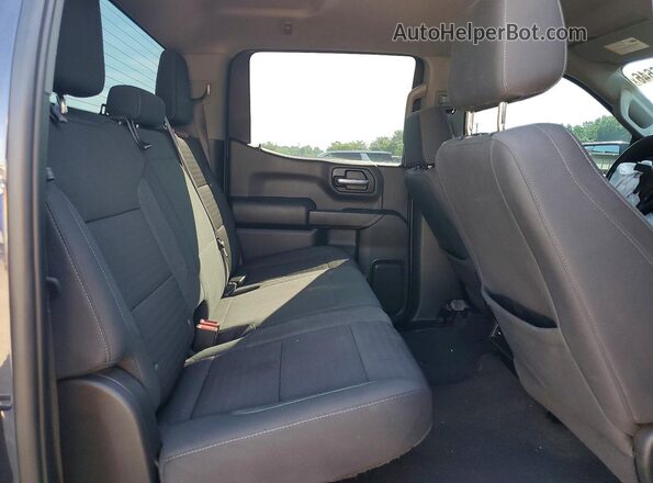 3GCPDBEK4NG538437 2022 CHEVROLET SILVERADO Black Widok tylnych siedzeń