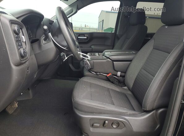3GCPDBEK6PG171611 2023 CHEVROLET SILVERADO Черный Вид салона спереди
