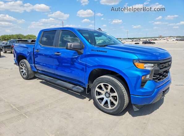 3GCPDBEK7NG566619 2022 CHEVROLET SILVERADO Blue Առջևի աջ