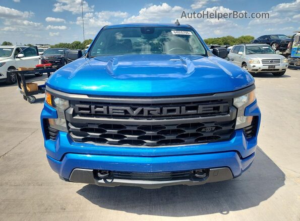 3GCPDBEK7NG566619 2022 CHEVROLET SILVERADO Blue Դիմացի տեսք