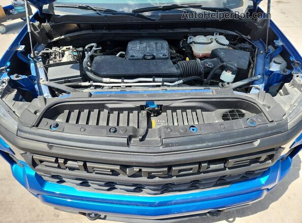 3GCPDBEK7NG566619 2022 CHEVROLET SILVERADO Blue Սալոնի հետևի տեսք