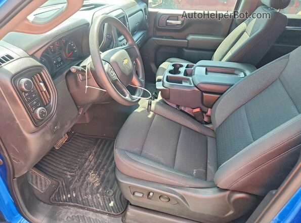 3GCPDBEK7NG566619 2022 CHEVROLET SILVERADO Blue Սալոնի դիմացի տեսք