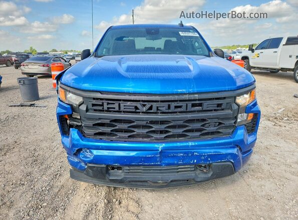 3GCPDBEK7PG341992 2023 CHEVROLET SILVERADO Blue Vista frontal