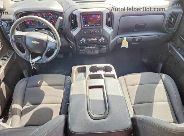 3GCPDBEK7PG341992 2023 CHEVROLET SILVERADO Blue Vista del salpicadero