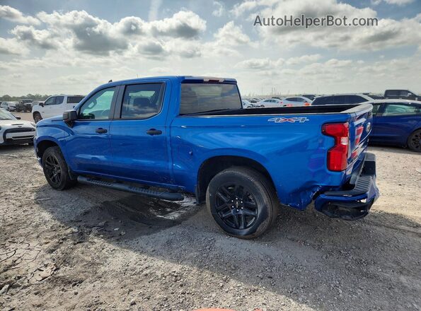 3GCPDBEK7PG341992 2023 CHEVROLET SILVERADO Blue Trasero izquierdo