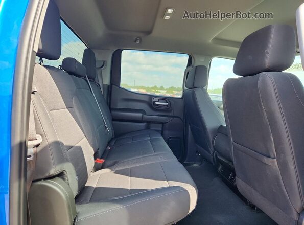 3GCPDBEK7PG341992 2023 CHEVROLET SILVERADO Blue Vista de los asientos traseros