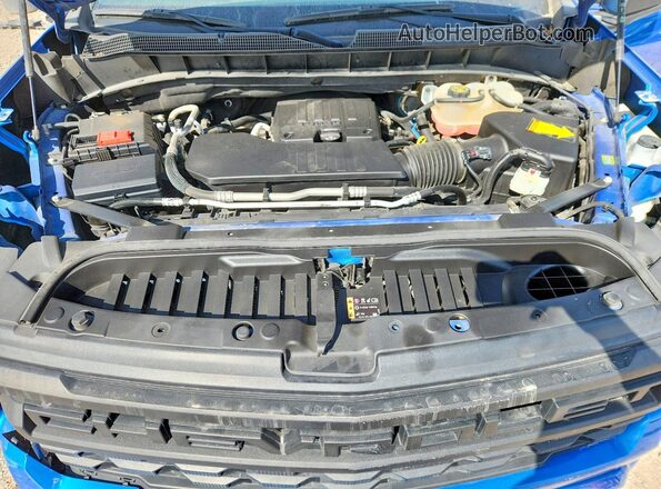 3GCPDBEK7PG341992 2023 CHEVROLET SILVERADO Blue Vista interior trasera