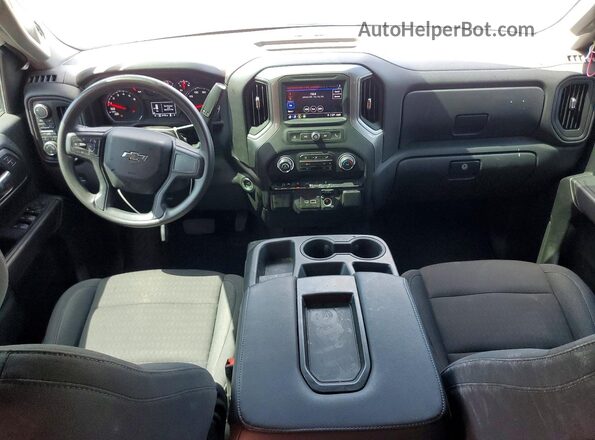3GCPDBEK8RG212825 2024 CHEVROLET SILVERADO Белый Вид панели приборов