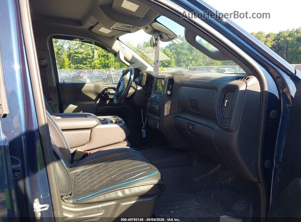 3GCPDBEKXNG671915 2022 CHEVROLET SILVERADO Blue Vista interior delantera