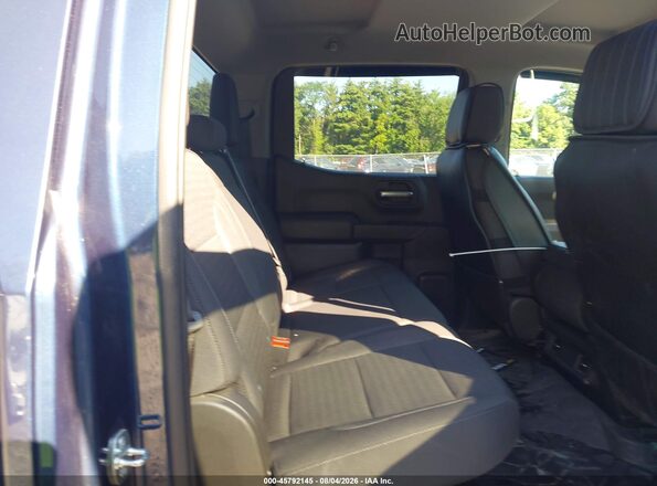3GCPDBEKXNG671915 2022 CHEVROLET SILVERADO Blue Vista de la etiqueta del VIN