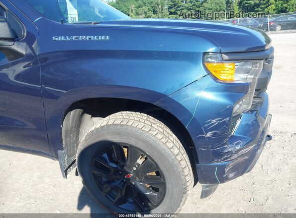 3GCPDBEKXNG671915 2022 CHEVROLET SILVERADO Blue 