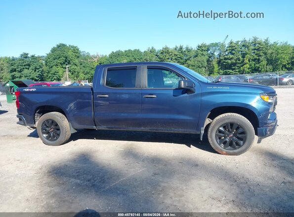 3GCPDBEKXNG671915 2022 CHEVROLET SILVERADO Blue Vista interior trasera