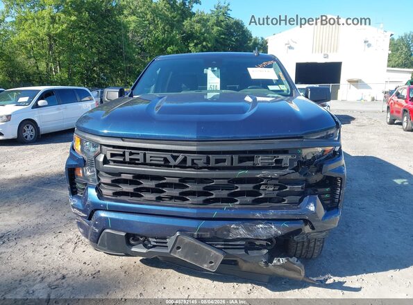 3GCPDBEKXNG671915 2022 CHEVROLET SILVERADO Blue Vista del cuadro de instrumentos