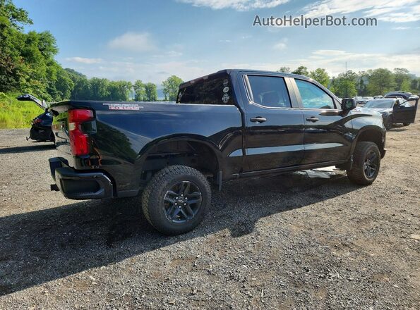 3GCPDCED3NG640772 2022 CHEVROLET SILVERADO Black Tył prawy
