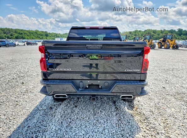 3GCPDCED4NG648654 2022 CHEVROLET SILVERADO Черный Вид сзади