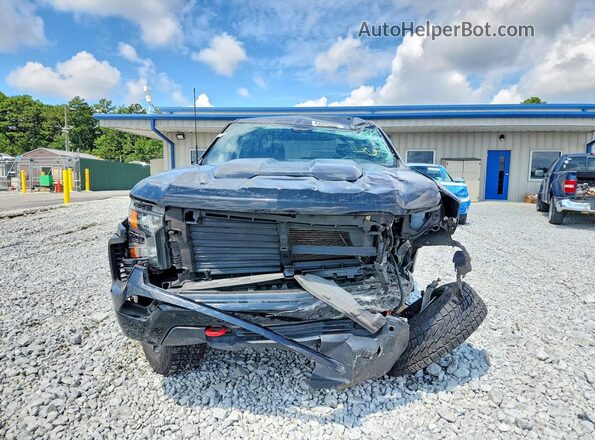 3GCPDCED4NG648654 2022 CHEVROLET SILVERADO Черный Вид спереди