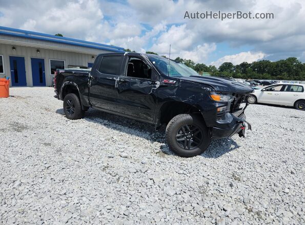 3GCPDCED4NG648654 2022 CHEVROLET SILVERADO Черный Передняя правая четверть