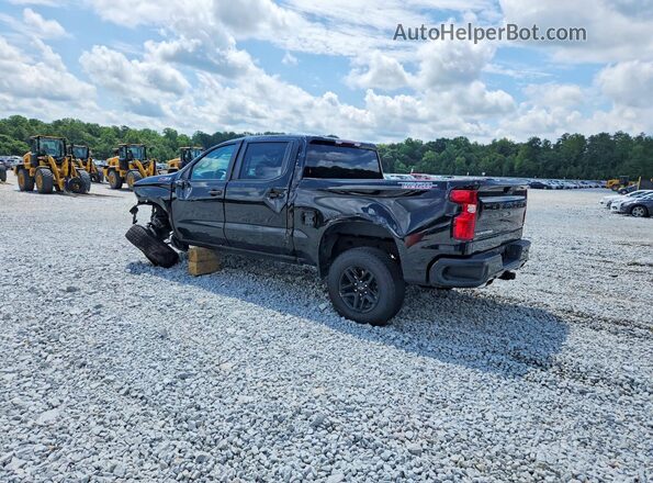 3GCPDCED4NG648654 2022 CHEVROLET SILVERADO Черный Задняя левая четверть