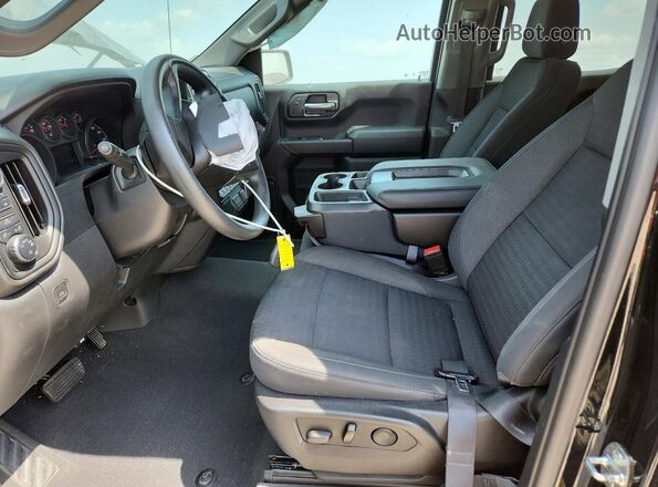 3GCPDCEK2NG569787 2022 CHEVROLET SILVERADO Black წინა სალონის ხედი