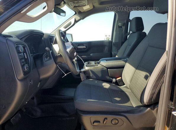 3GCPDCEK2NG569787 2022 CHEVROLET SILVERADO Черный Вид салона спереди