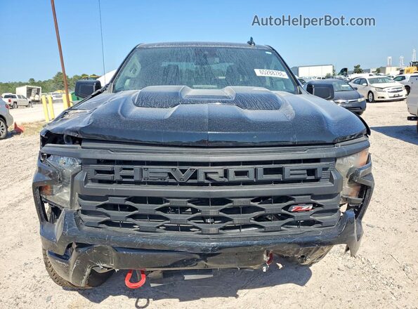 3GCPDCEK2NG569787 2022 CHEVROLET SILVERADO Черный Вид спереди