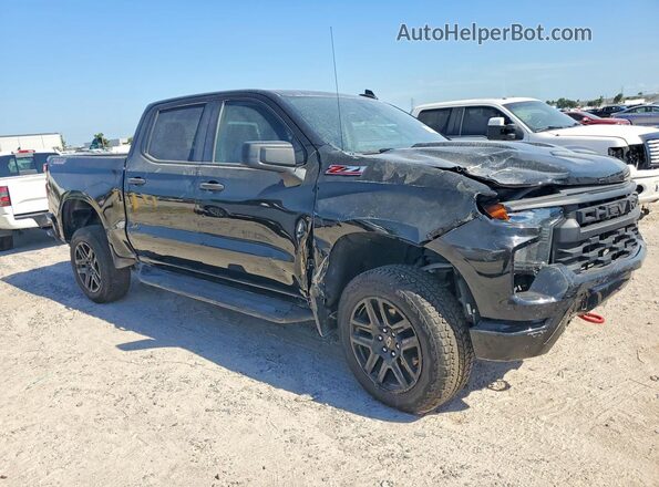 3GCPDCEK2NG569787 2022 CHEVROLET SILVERADO Черный Передняя правая четверть