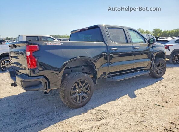 3GCPDCEK2NG569787 2022 CHEVROLET SILVERADO Черный Задняя правая четверть