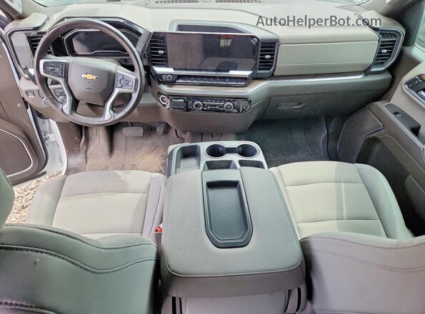 3GCPDDEK4PG232434 2023 CHEVROLET SILVERADO White Вид панелі приладів
