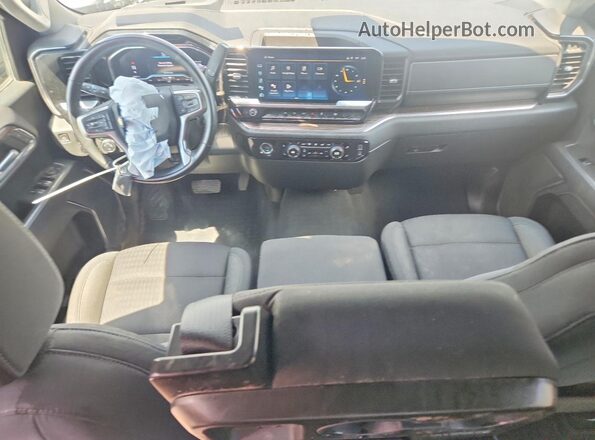 3GCPDDEK9PG262836 2023 CHEVROLET SILVERADO Белый Вид панели приборов