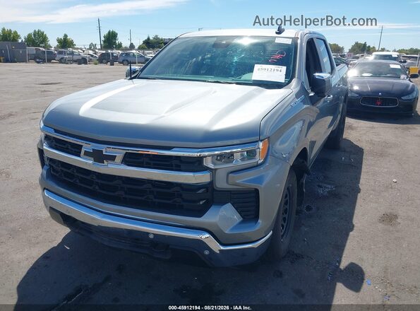 3GCPDDEKXRG255039 2024 CHEVROLET SILVERADO Gray წინა მარცხენა ხედი სამი მეოთხედიდან