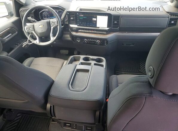 3GCPDKEK5PG142147 2023 CHEVROLET SILVERADO Silver Вид панелі приладів
