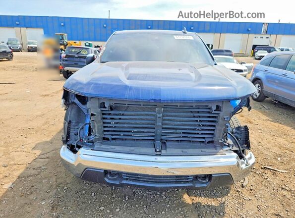 3GCPDKEK5PG240711 2023 CHEVROLET SILVERADO Blue Вид спереду