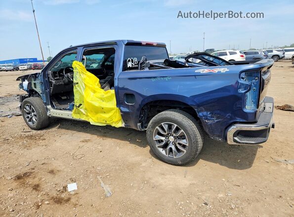 3GCPDKEK5PG240711 2023 CHEVROLET SILVERADO Blue Задня ліва чверть
