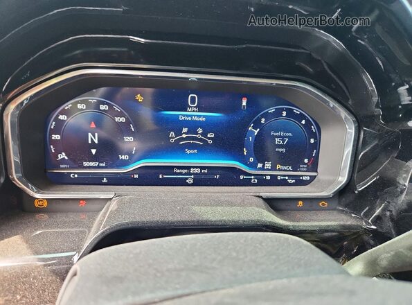 3GCPDKEK5PG240711 2023 CHEVROLET SILVERADO Blue Вид щитка приладів