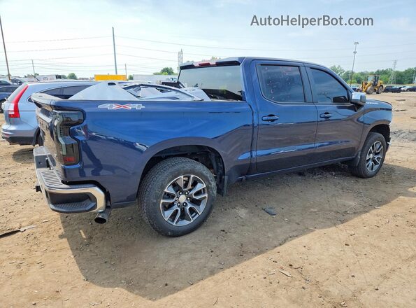 3GCPDKEK5PG240711 2023 CHEVROLET SILVERADO Blue Задня права чверть