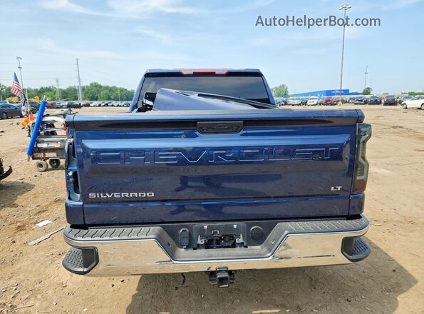 3GCPDKEK5PG240711 2023 CHEVROLET SILVERADO Blue Вид ззаду