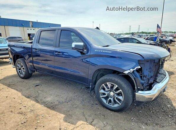 3GCPDKEK5PG240711 2023 CHEVROLET SILVERADO Blue Передня права чверть