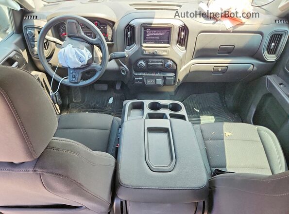 3GCPKBEK4SG277716 2025 CHEVROLET SILVERADO Gray Առջևի վահանակի տեսք