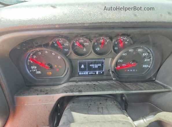 3GCPKBEK8TG185624 2026 CHEVROLET SILVERADO White Widok zestawu wskaźników