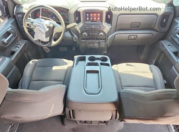 3GCPKCEK0SG313293 2025 CHEVROLET SILVERADO Зеленый Вид панели приборов