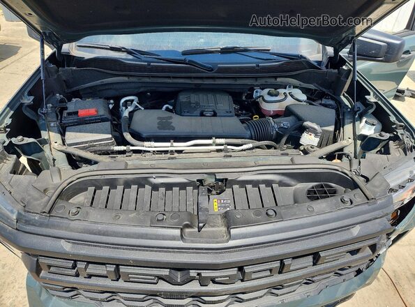 3GCPKCEK0SG313293 2025 CHEVROLET SILVERADO Зеленый Вид задней части салона
