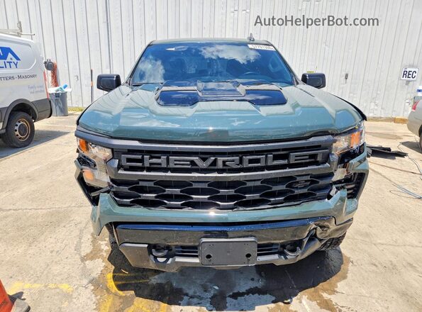 3GCPKCEK0SG313293 2025 CHEVROLET SILVERADO Зеленый Вид спереди
